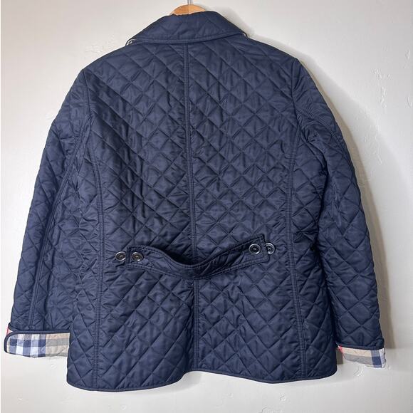 Burberry Brit Black Copford Diamond Quilted Jacket size XL - Picture 5 of 9